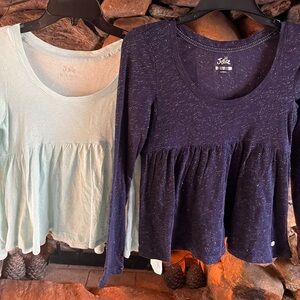 Justice long sleeve shirt bundle